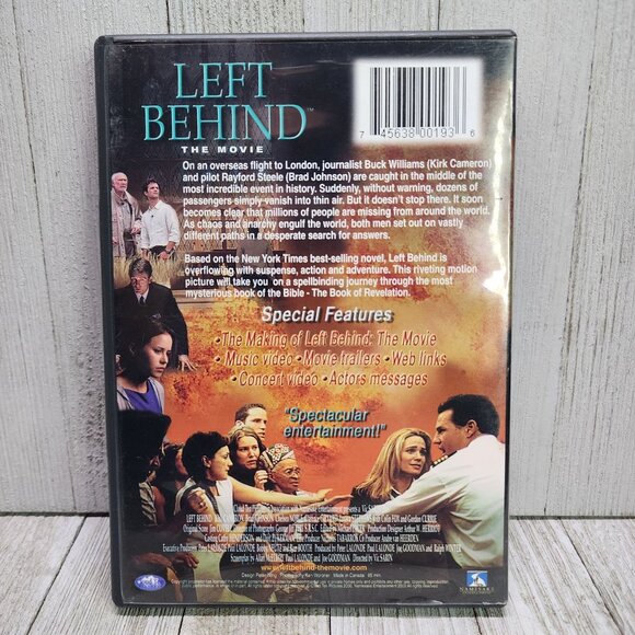 VTG Left Behind : The Movie DVD - Kirk Cameron Brad Johnson - Picture 2 of 6